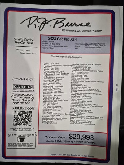 2023 Cadillac XT4 Luxury