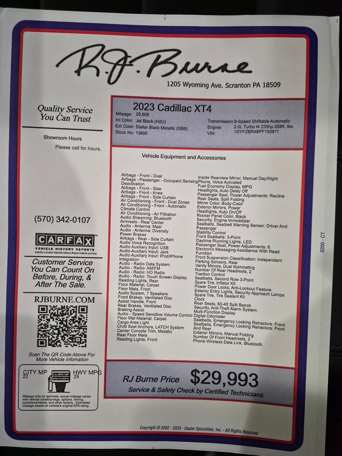 2023 Cadillac XT4 Luxury