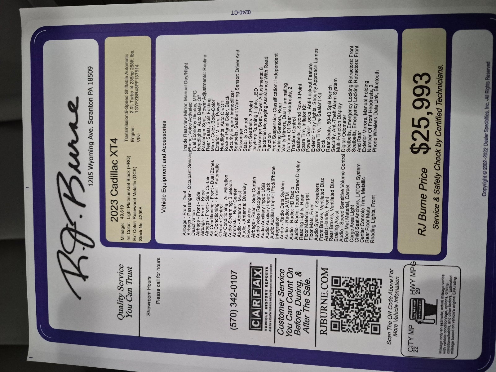 2023 Cadillac XT4 Luxury