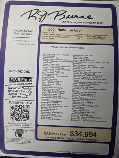 2024 Buick Enclave Premium