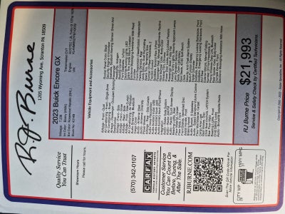 2023 Buick Encore GX Preferred