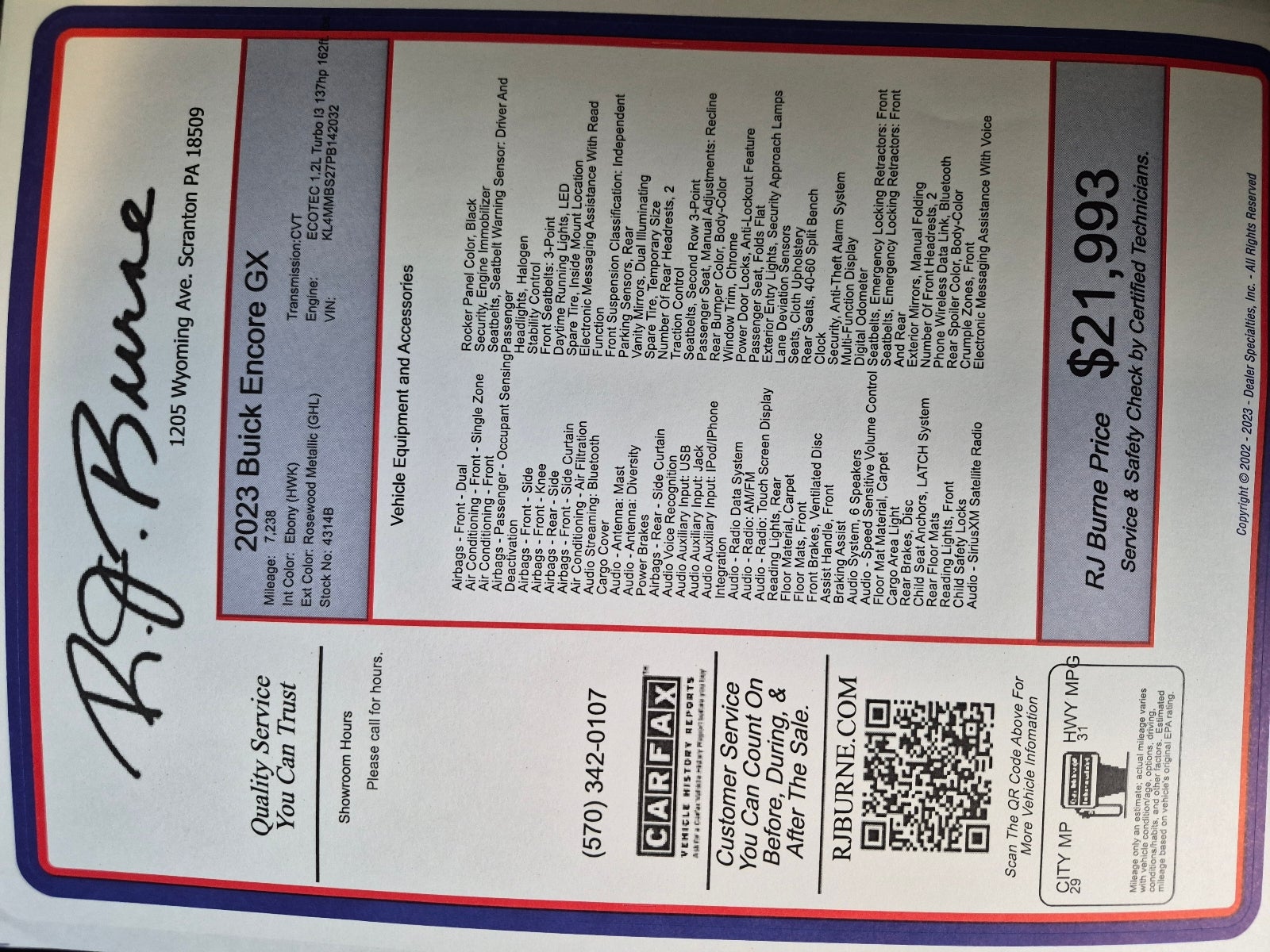 2023 Buick Encore GX Preferred